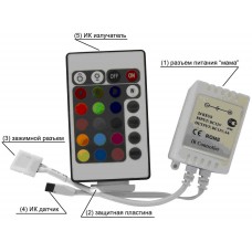 RGB контроллер 12v 6A 72W